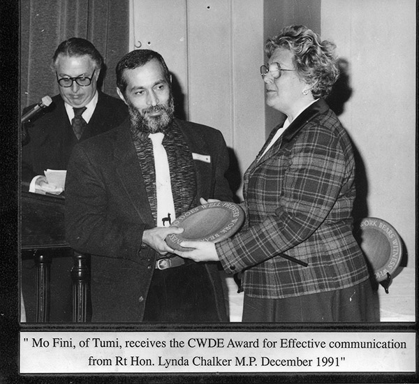 1991 award for effective communication